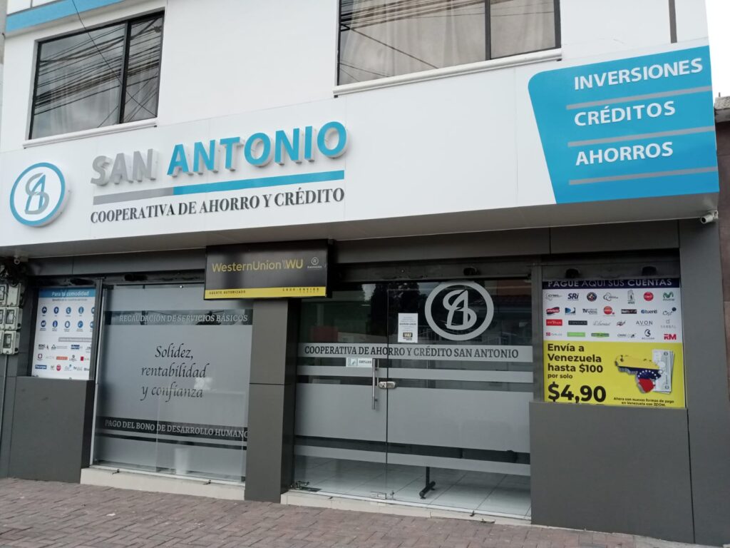 cooperativa ahorro y credito san antonio ambato martinez